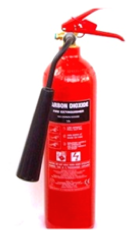 Carbon Dioxide (CO2) Fire Extinguisher classed BC.
